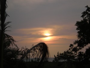 Sunset at the Casa Kiwi